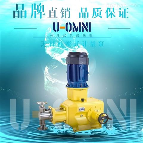 进口柱塞式计量泵-美国欧姆尼U-OMNI