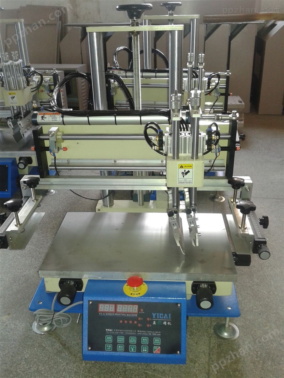 300*500小型台式平面丝印机电动丝网印刷机