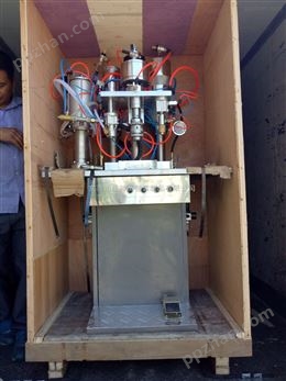 气雾罐灌装机 气雾剂机器 半自动灌装设备