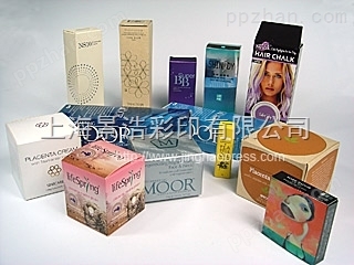 350克白卡纸化妆品纸盒 纸包装合印刷  景浩彩印公司