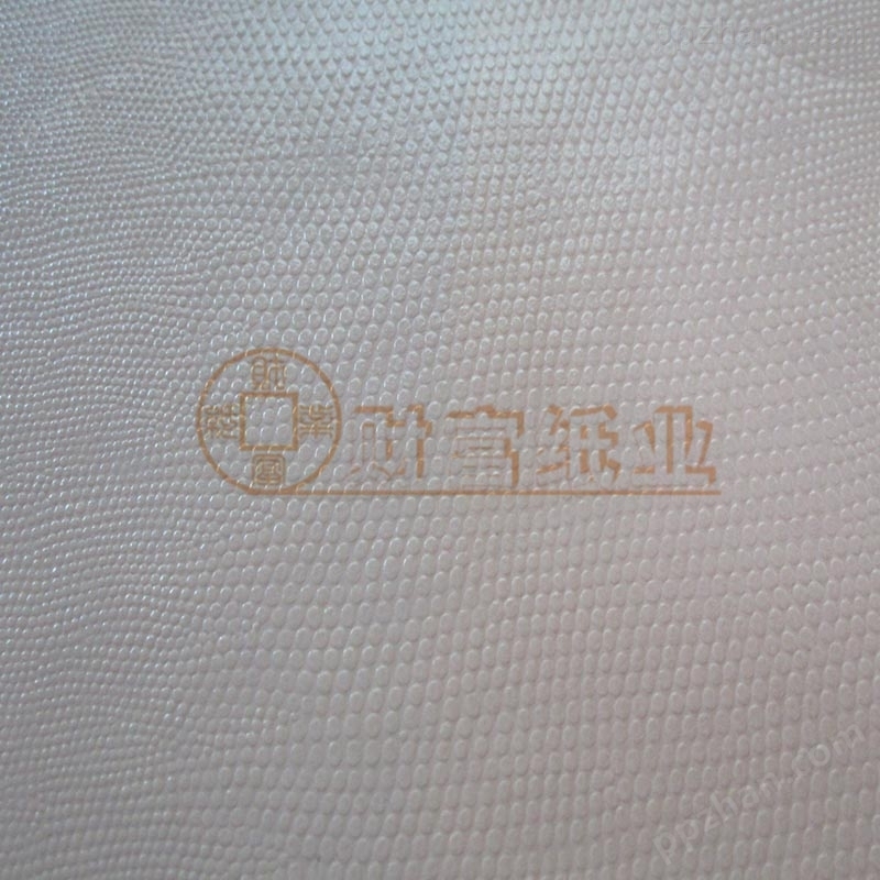 上海白色蜥蜴纹充皮纸