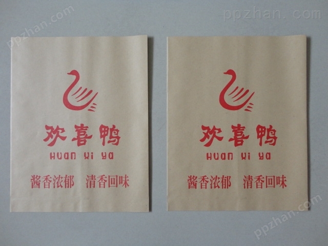 脆皮鸭纸袋，淋膜纸袋厂 深圳防油纸袋厂