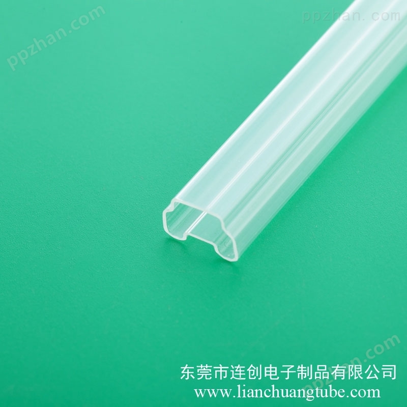 无锡PVC透明包装管PS吸塑管多尺寸IC管供应