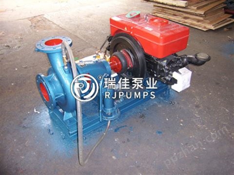 IS泵电启动柴油机直联机组带自吸装置