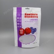 148g山楂蓝莓糕+哑光塑料复合+自立拉链袋