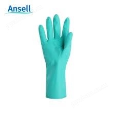 Ansell安思尔37-176耐酸耐油工业手套 丁腈橡胶清洁手套