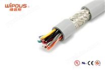 UL/CUL认证 耐热PVC护套柔性对绞屏蔽柔数据电缆 AWM 2517-SP