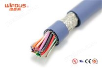 CE认证 低电容 PVC护套屏蔽柔性数据电缆 Li2YCY