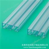 辽宁pvc透明方管厂家 ic吸塑管磁性材料包装管
