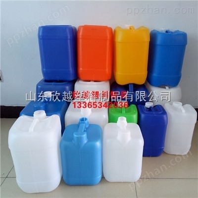 山东欣越15升塑料桶15公斤食品包装桶