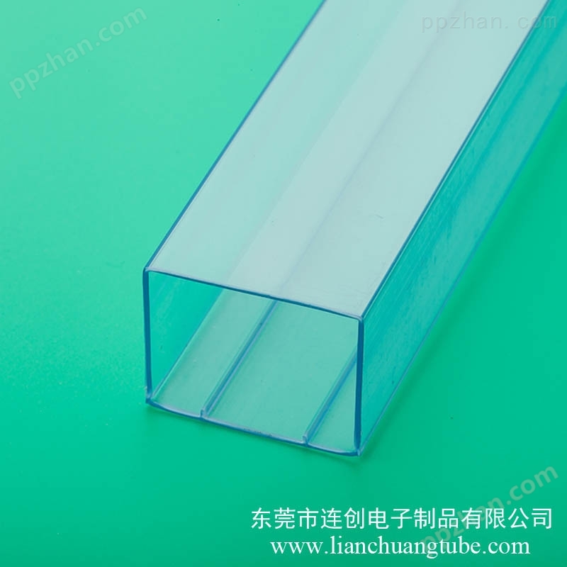 直销各种连接器包装管真空管PVC透明方管