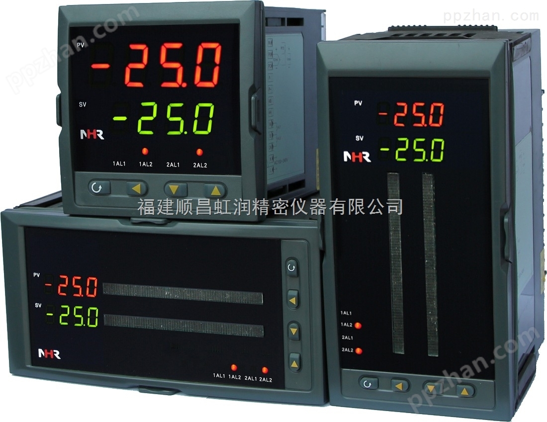 香港虹润NHR-5200系列双回路数字显示控制仪