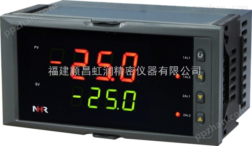 香港虹润NHR-5200系列双回路数字显示控制仪